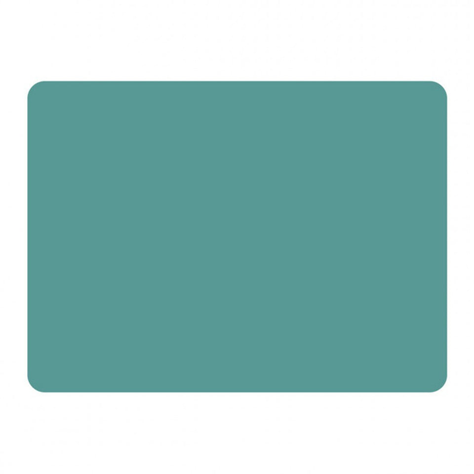Solid teal color swatch on a white background