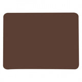 Solid brown color swatch on a white background